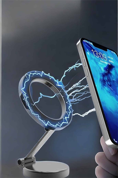 Telefon Tutucu Tüm Arabalara Uyumlu Araç İçi Katlanabilir Manyetik Tasarım