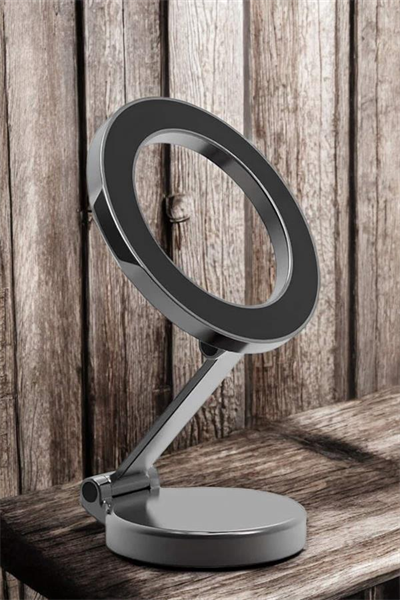 Telefon Tutucu Tüm Arabalara Uyumlu Araç İçi Katlanabilir Manyetik Tasarım