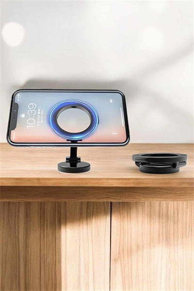 Telefon Tutucu Tüm Arabalara Uyumlu Araç İçi Katlanabilir Manyetik Tasarım