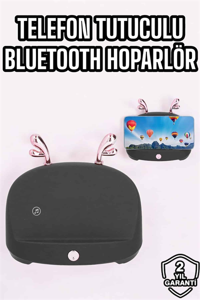 Telefon Tutuculu Akıllı Hoparlör Yüksek Ses Kaliteli Hoparlör