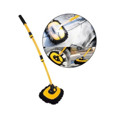 Teleskopik Saplı Kuru Islak Oto Yıkama Fırçası