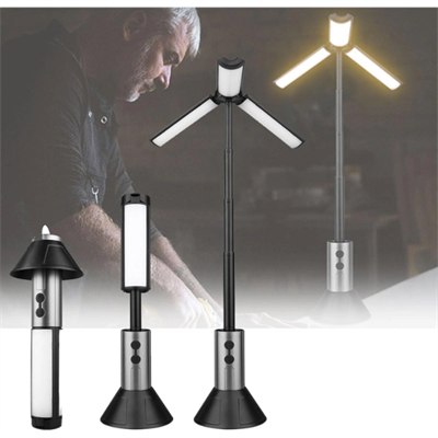 Teleskopik Şarj Edilebilir Çadır Kamp Işığı