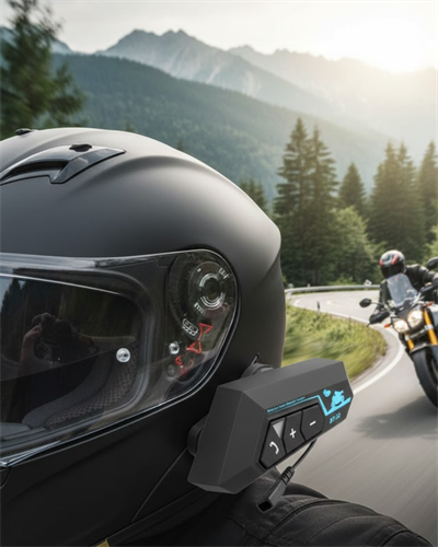 Telsiz Bluetooth Kask Kulaklık Handsfree Mikrofonlu