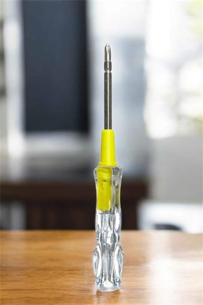 Test Cihazı Kontrol Kalemi Çift Başlıklı Şeffaf Elektrik Testi