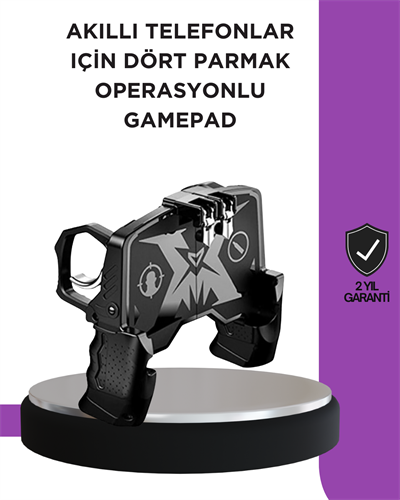 Tetikli Mobil Gamepad Ergonomik Kavramalı Oyun Aparatı