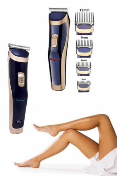 Tıraş Makinesi 4 Başlıklı Paslanmaz Çelik Bıçaklı Tüm Saç Tiplerine Uygun