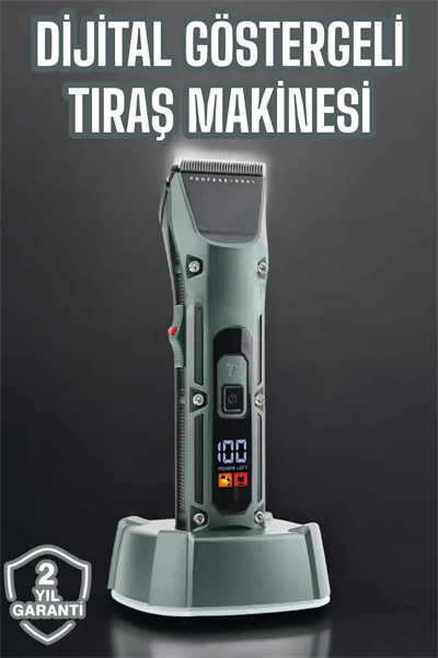 Tıraş Makinesi Uzun Pil Ömrü Şarjlı Günlük Tıraş Makinesi