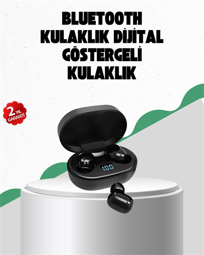 Titanyum Hoparlörlü Kablosuz Bluetooth Kulaklık