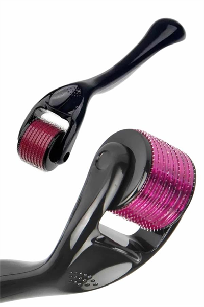 Titanyum Uçlu Derma Roller 540 İğneli 1 mm Gözenek Azaltıcı Akne İzlerine Uygun