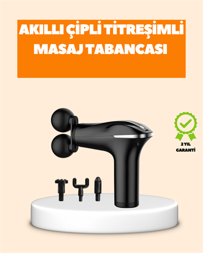 Titreşimli Masaj Aleti Şarjlı Masaj Tabancası Spor Sonrası Kas Gevşetici