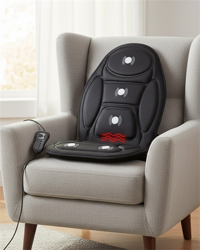 Titreşimli Masaj Minderi 5 Masaj Modu ve 3 Yoğunluk Seviyesi