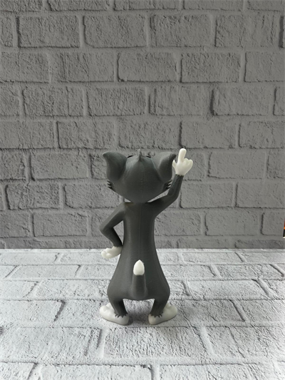 Tom Kedi Biblo 22 cm Hediyelik Dekoratif Ev Ofis Aksesuarı
