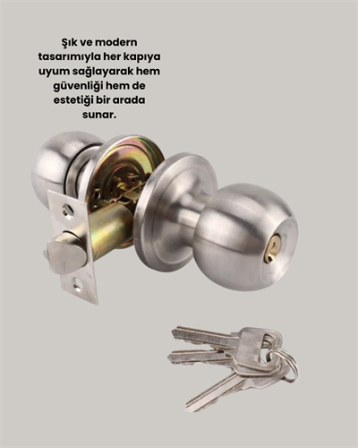 Topuzlu Kapı Kilidi