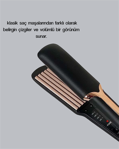Tost Model Saç Şekillendirici Hızlı Isınan Isı Ayarlı