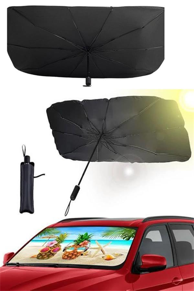 Tüm Araçlar İçin Şemsiye Güneşlik Ön Cama Uygun Özel Kaplama