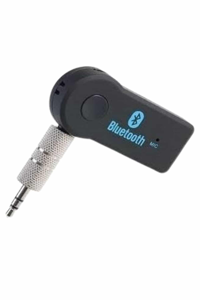 Tüm Cihazlara Uyumlu Bluetooth Aux Araç Kiti Siyah