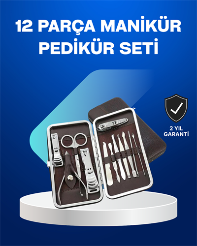 Tüm İhtiyaçlara Uygun Taşınabilir Manikür & Pedikür Seti