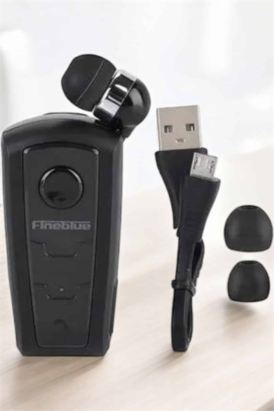 Tüm Telefonlara Uyumlu Mikrofonlu Titreşimli Makaralı Bluetooth Kulakiçi Kulaklık