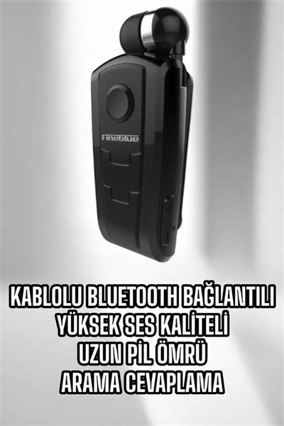 Tüm Telefonlara Uyumlu Mikrofonlu Titreşimli Makaralı Bluetooth Kulakiçi Kulaklık