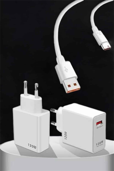 Type-C 120W Şarj Aleti Hızlı Şarj Turbo