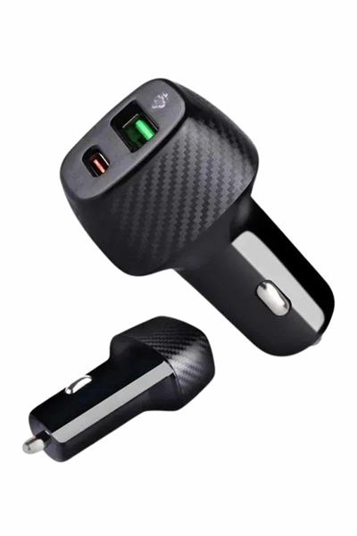 Type-C Girişli Araba Çakmaklık Şarj Cihazı 38W Oto Çakmaklık