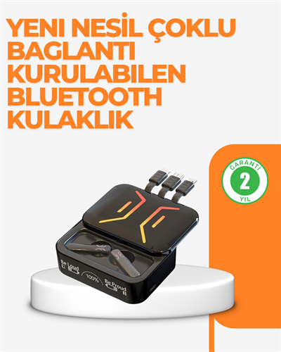 Type-C Girişli Bluetooth Kulaklık – Uzun Bekleme Süresi