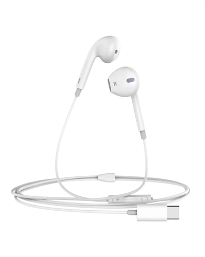 Type C Uyumlu Mikrofonlu Kulak İçi Kulaklık Konforlu Tasarım