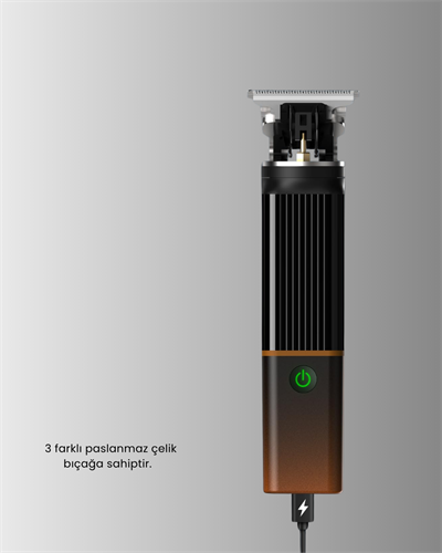 USB-C Şarjlı 3 in 1 Erkek Bakım Cihazı – Sessiz Motorlu Saç ve Sakal Kesme Makinesi