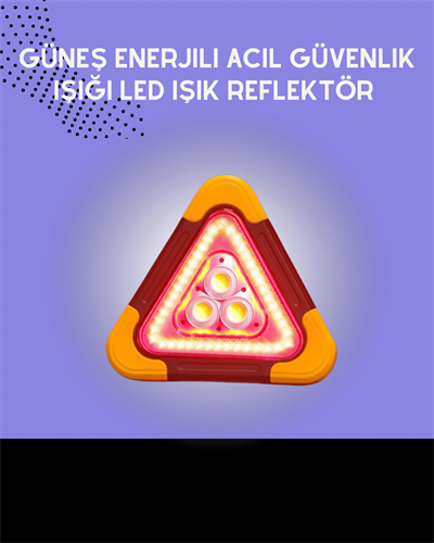 USB Şarjlı Çok Modlu Acil Durum Feneri