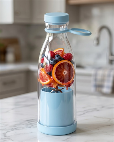 USB Şarjlı Mini Blender 380 ml Taşınabilir Smoothie Yapıcı Pratik Kullanım