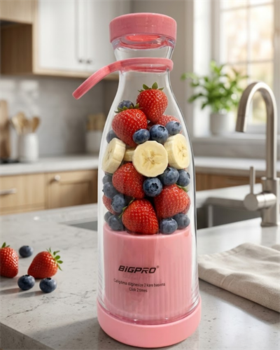 USB Şarjlı Mini Blender Taşınabilir Smoothie Yapıcı Hafif ve Pratik Tasarım