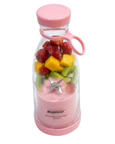 USB Şarjlı Mini Blender Taşınabilir Smoothie Yapıcı Hafif ve Pratik Tasarım