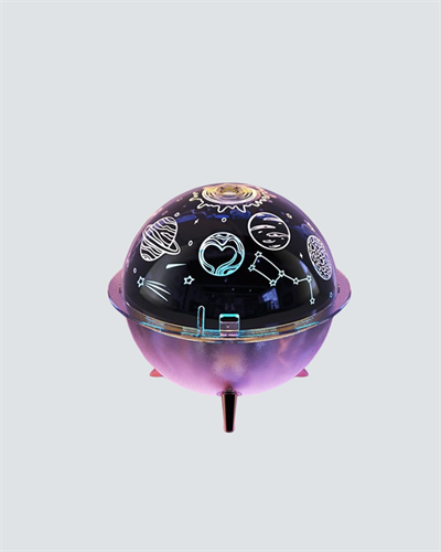 USB Şarjlı Uzay Temalı Işık Projektörü Hava Nemlendirici