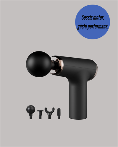 USB Type-C Şarjlı Taşınabilir Masaj Tabancası