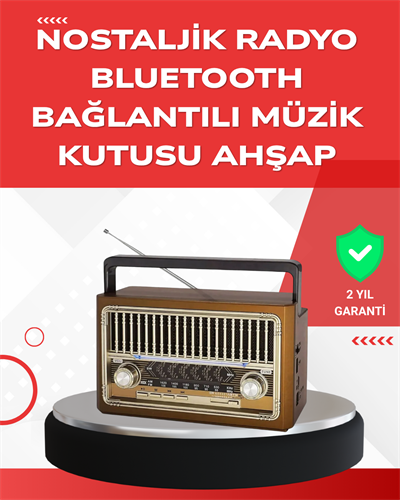 USB ve Hafıza Kart Girişli Radyo Hoparlör