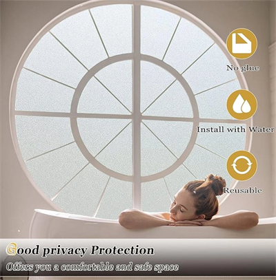 UV Engelleyici Buzlu Cam Filmi 3 Metre x 45 Cm.