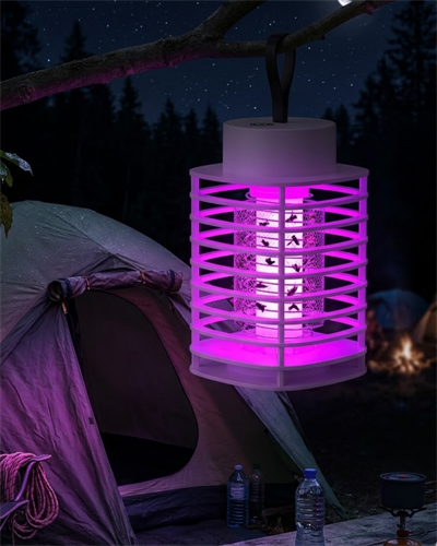 UV Işıklı Elektrikli Sinek Öldürücü Şarjlı Sessiz Çalışma Geniş Alan Etkili