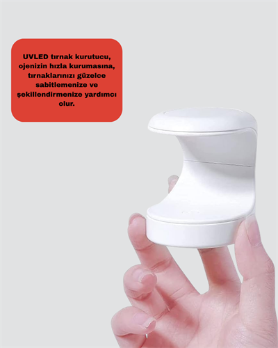 UV ve LED Jel Kurutmaya Uygun – Çift Dalga Boylu Mini Kurutucu