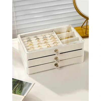 Üç Katlı Takı Organizeri