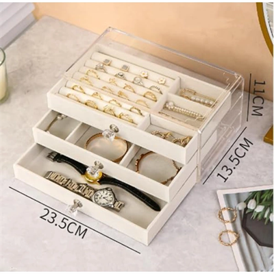 Üç Katlı Takı Organizeri