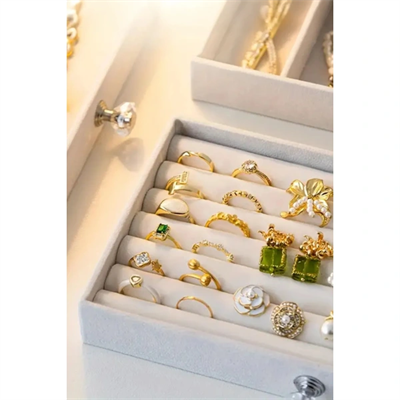 Üç Katlı Takı Organizeri