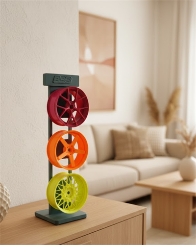 Üçlü Jant Dekoratif Aksesuar Renkli Modern Salon Dekoru