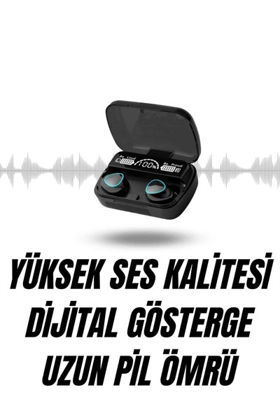 Ucuz Kaliteli Yeni Nesil 7 Kordonlu Akıllı Saat ve Kablosuz Bluetooth Kulaklık ANC Özelliği