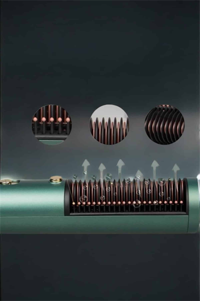 Üflemeli Fön Tarak Düzleştirici Seramik Kaplama Elektriklenme Karşıtı