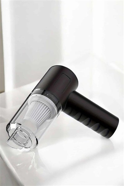 Üflemeli Güçlü Vakumlu Ev Ofis Araç Süpürgesi El Süpürgesi Şarjlı