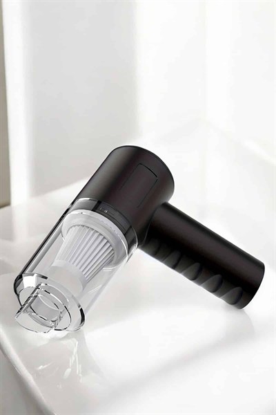 Üflemeli Güçlü Vakumlu Ev Ofis Araç Süpürgesi El Süpürgesi Şarjlı