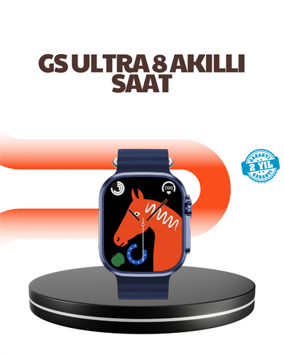 Ultra Akıllı Saat 2.05 İnç Büyük Ekran Bluetooth Aramalı IP67