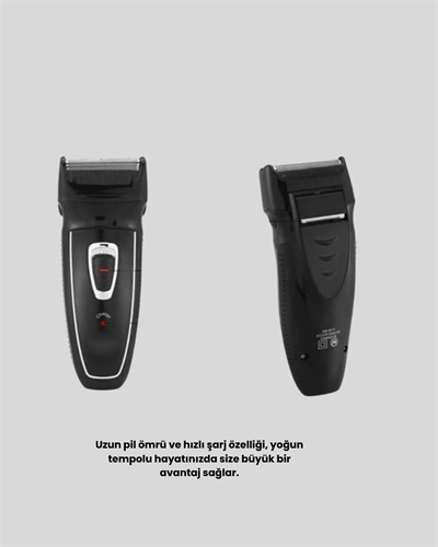 Unisex Şarjlı Saç ve Sakal Kesme Makinesi – Sessiz Motor, 1–12 mm Ayarlanabilir Başlık