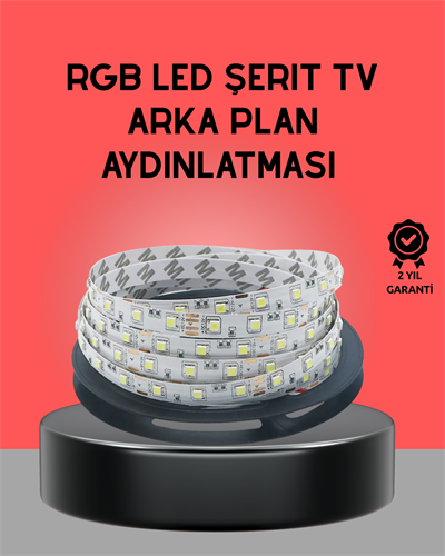 Uzaktan Kumandalı LED TV Arka Işık Şeridi