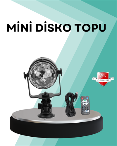 Uzaktan Kumandalı RGB Disko Projektör Işığı